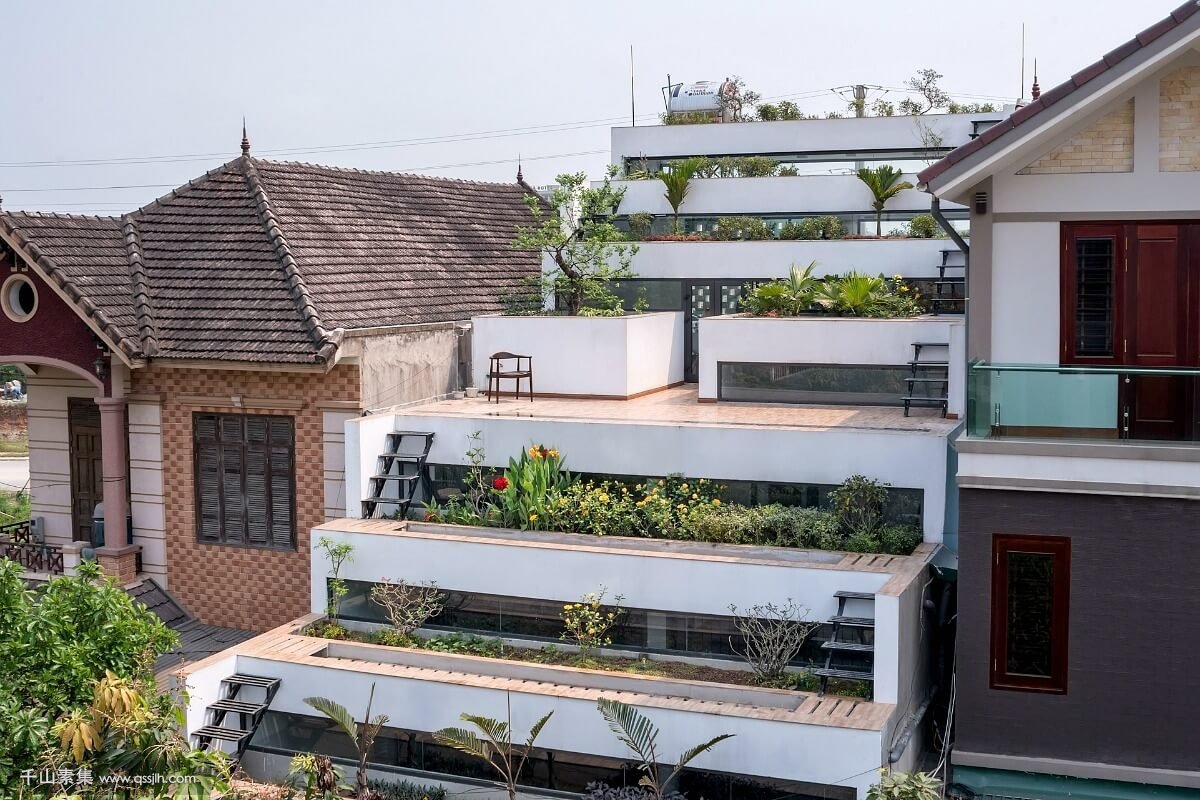 【屋顶绿化】越南H＆P建筑师事务所