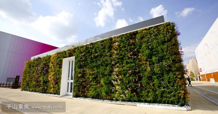 2015世博会垂直花园 可持续性墙壁成主角