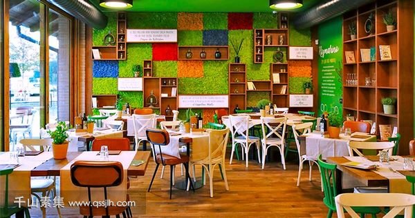 Erba Matta餐厅植物墙 美食和美景不可辜负