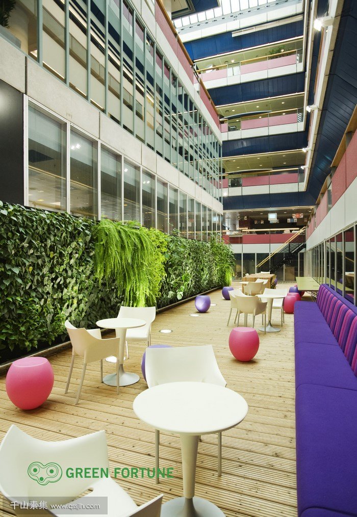 ENEXIS公司垂直绿化 创意休闲空间