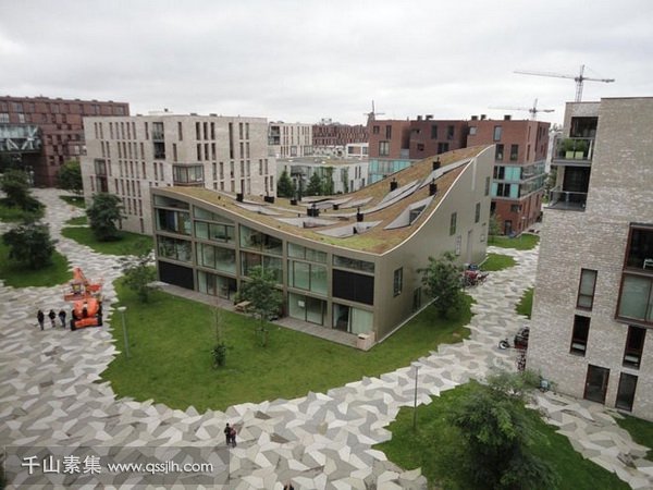 Blok k公用设施屋顶绿化 设计师的用意看得懂？
