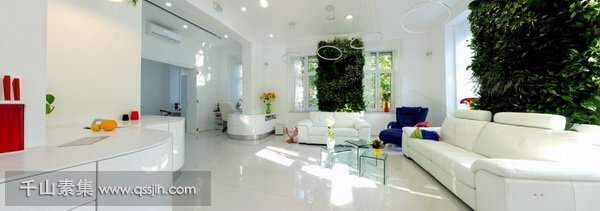 白色家居设计 纯净素雅的空间