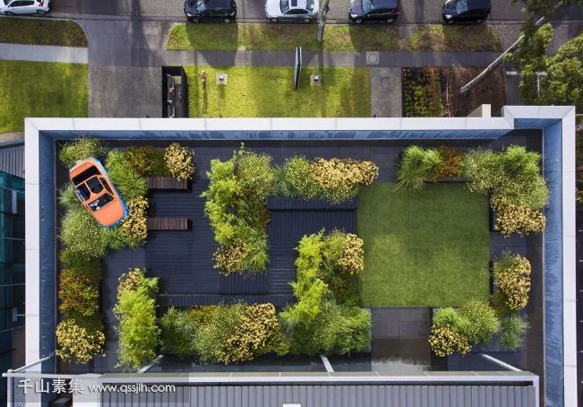 想做出漂亮的楼顶绿化公园，这4点技巧你得懂一点！