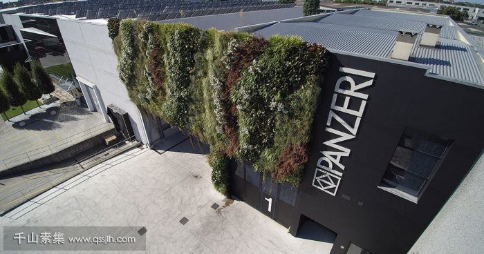 【成都植物墙】Panzeri外墙植物墙  倡导绿色家居理念