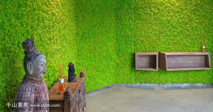 米兰办公大厅植物墙 个性化定制精品